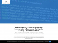 ecommerce-software.net Webseite Vorschau