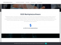 b2b-marktplatzsoftware.de Webseite Vorschau