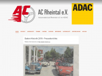 ac-rheintal.com Webseite Vorschau