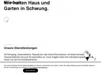 hausundgartensg.ch Webseite Vorschau
