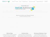 diacom-altenhilfe.de Webseite Vorschau