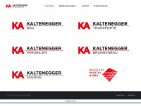 kaltenegger-firmengruppe.at Webseite Vorschau