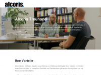 alcoris.ch Webseite Vorschau