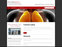 pulmodata.si Webseite Vorschau