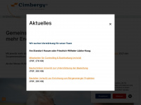 cimbergy.com Webseite Vorschau