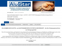 alu-star.at Webseite Vorschau