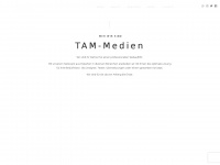 tam-medien.de Webseite Vorschau