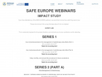 safeeurope.eu Webseite Vorschau