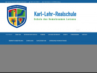 karl-lehr-realschule.de Webseite Vorschau
