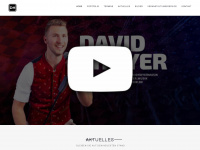 davidhoyer-musik.de Webseite Vorschau