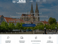 teppichreinigung-regensburg.com Webseite Vorschau