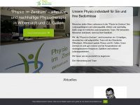 physioimzentrum-wittenbach.ch Webseite Vorschau