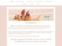 rettetdashuhn.ch Webseite Vorschau