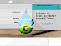 hallo-hauswart.ch Webseite Vorschau
