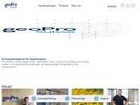 geoprosuisse.ch Webseite Vorschau