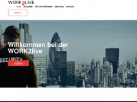 work2live.de Webseite Vorschau