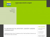 regionalprodukte-zulgtal.ch Webseite Vorschau