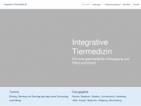 integrative-tiermedizin.de Webseite Vorschau