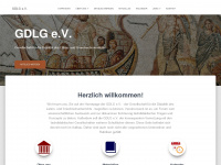 gdlg.eu Webseite Vorschau