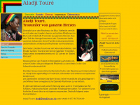 aladji-toure.de Webseite Vorschau