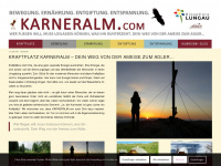 karneralm.com Webseite Vorschau