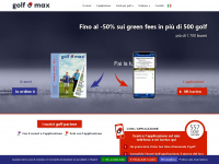 golfomax.it Webseite Vorschau