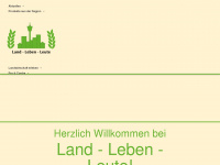 land-leben-leute.de Webseite Vorschau