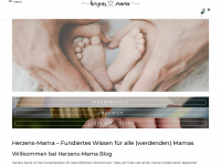 herzens-mama.de Webseite Vorschau