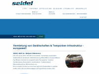 seidel-rent.de Webseite Vorschau