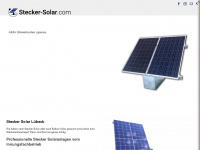 stecker-solar.com Webseite Vorschau