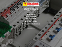 elektro-badzio.de Webseite Vorschau