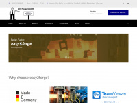 easy2forge.com Webseite Vorschau