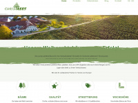 christrees.eu Webseite Vorschau