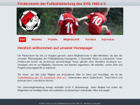 foerderverein-fussball-svg.de Webseite Vorschau