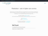 plexilution.nl Webseite Vorschau