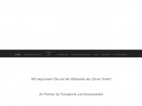 zuerrergmbh.ch Webseite Vorschau