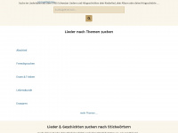 liederladen.ch Webseite Vorschau