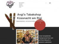 angistabakshop.ch Webseite Vorschau