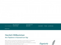 papeterie-trychlepark.ch Webseite Vorschau