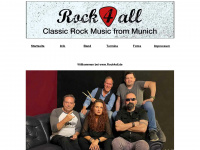 rock4all.de Webseite Vorschau