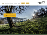 sonnenbergbahn.ch Webseite Vorschau