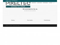 pixeltec-werbetechnik.de Webseite Vorschau