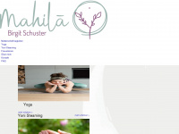 mahila.at Webseite Vorschau