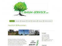 baum-service.net Webseite Vorschau