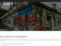 belvedereamkreuzberg.com Webseite Vorschau