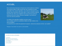 lait-equitable.ch Webseite Vorschau