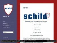 schild-ak.com Webseite Vorschau