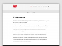 eta-daemmtechnik.ch Webseite Vorschau