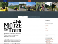 muetzeontour.blog Webseite Vorschau