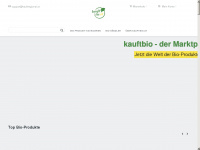 kauftbio.at Webseite Vorschau
